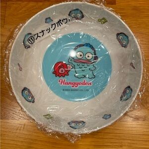 Sanrio Japan Kuji - Hangyodon plastic bowl
